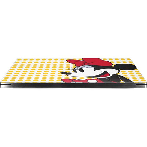 Disney Minnie Mouse Profile Yellow Dots Dell XPS Skin