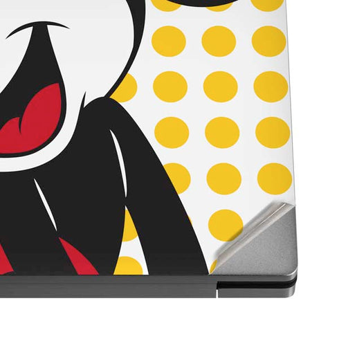 Disney Minnie Mouse Profile Yellow Dots Dell XPS Skin