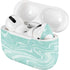 Mint Marbling AirPods Skins