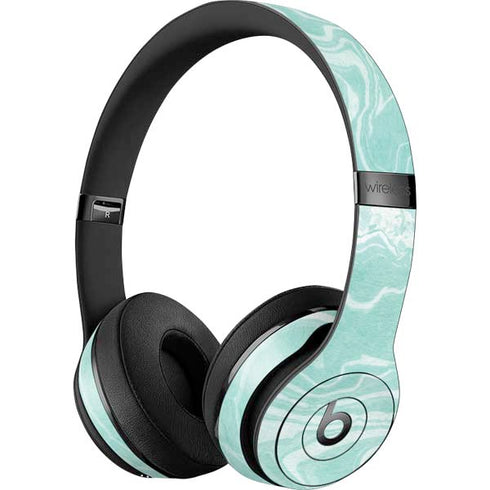 Mint Marbling Beats Solo 3 Wireless Skin