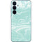 Mint Marbling Galaxy A35 5G Skin