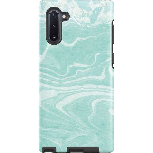Mint Marbling Galaxy Cases