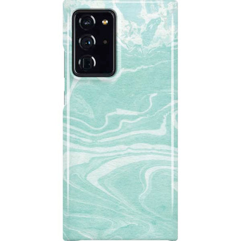 Mint Marbling Galaxy Cases