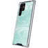 Mint Marbling Galaxy S23 Ultra Clear Case