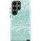 Mint Marbling Galaxy S23 Ultra Pro Case