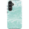 Mint Marbling Galaxy S25 Impact Case