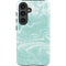 Mint Marbling Galaxy S25 Plus Impact Case