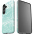 Mint Marbling Galaxy S25 Plus Impact Case