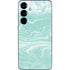 Mint Marbling Galaxy S25 Plus Skin