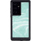 Mint Marbling Galaxy S24 Ultra Waterproof Case