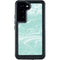 Mint Marbling Galaxy S24 Waterproof Case