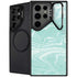 Mint Marbling Galaxy S26 Ultra Kickstand Case