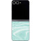 Mint Marbling Galaxy Z Flip6 Skin