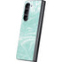 Mint Marbling Galaxy Z Fold5 5G Skin
