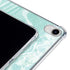 Mint Marbling iPad 11th Gen (2025) Clear Case
