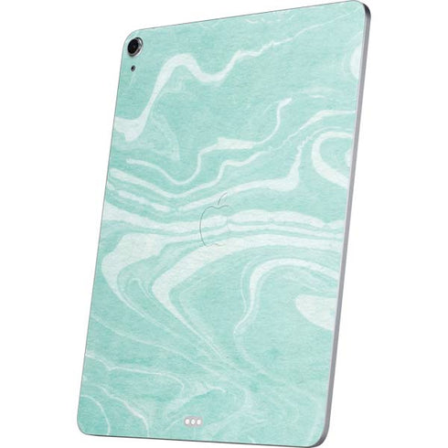 Mint Marbling Apple iPad Air Skin