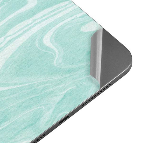 Mint Marbling Apple iPad Mini Skin