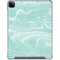 Mint Marbling iPad Cases