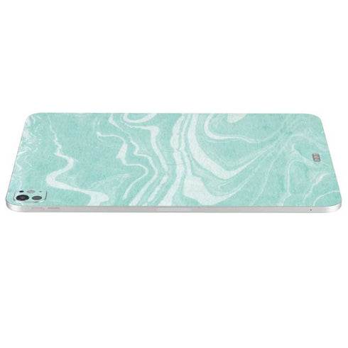Mint Marbling iPad Pro 13in M4 (2024) Skin