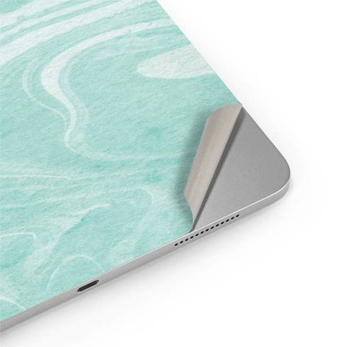 Mint Marbling iPad Pro 13in M4 (2024) Skin