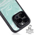 Mint Marbling iPhone 13 Pro Kickstand Case