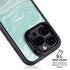 Mint Marbling iPhone 13 Pro Max Kickstand Case
