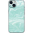 Mint Marbling iPhone Skins