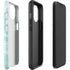 Mint Marbling iPhone 15 Impact Case