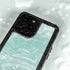 Mint Marbling iPhone 15 Pro Waterproof Case