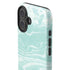 Mint Marbling iPhone 16 Impact Case