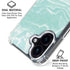 Mint Marbling iPhone 16 MagSafe Case