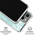 Mint Marbling iPhone 16 Pro Clear Case