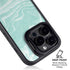 Mint Marbling iPhone 16 Pro Kickstand Case