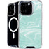 Mint Marbling iPhone 16 Pro MagSafe Case