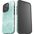 Mint Marbling iPhone 16 Pro Max Impact Case