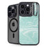 Mint Marbling iPhone 16 Pro Max Kickstand Case
