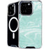 Mint Marbling iPhone 16 Pro Max MagSafe Case