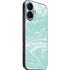 Mint Marbling iPhone 16 Skin