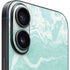 Mint Marbling iPhone 16 Skin