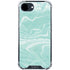 Mint Marbling iPhone 16e Clear Case