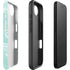 Mint Marbling iPhone 16e Impact Case