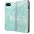 Mint Marbling iPhone SE (2nd & 3rd Gen) Folio Case