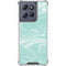 Mint Marbling Moto G 5G (2025) Clear Case