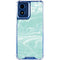 Mint Marbling Moto G Play 4G (2024) Clear Case