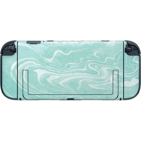 Mint Marbling Nintendo Switch 2 (2025) with Joy-Con Skin