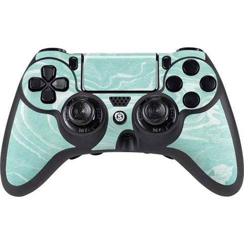 Mint Marbling PlayStation PS4 Skins