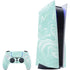 Mint Marbling PlayStation PS5 Skins