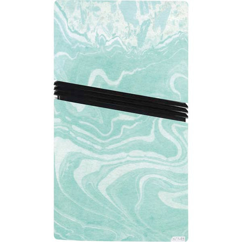Mint Marbling PS5 Pro Console Skin