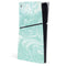 Mint Marbling PS5 Slim Digital Edition Console Skin