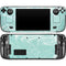Mint Marbling Steam Deck Handheld Gaming Computer OLED Skin